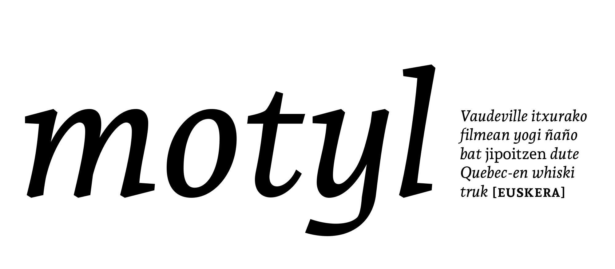 Andada Medium italic