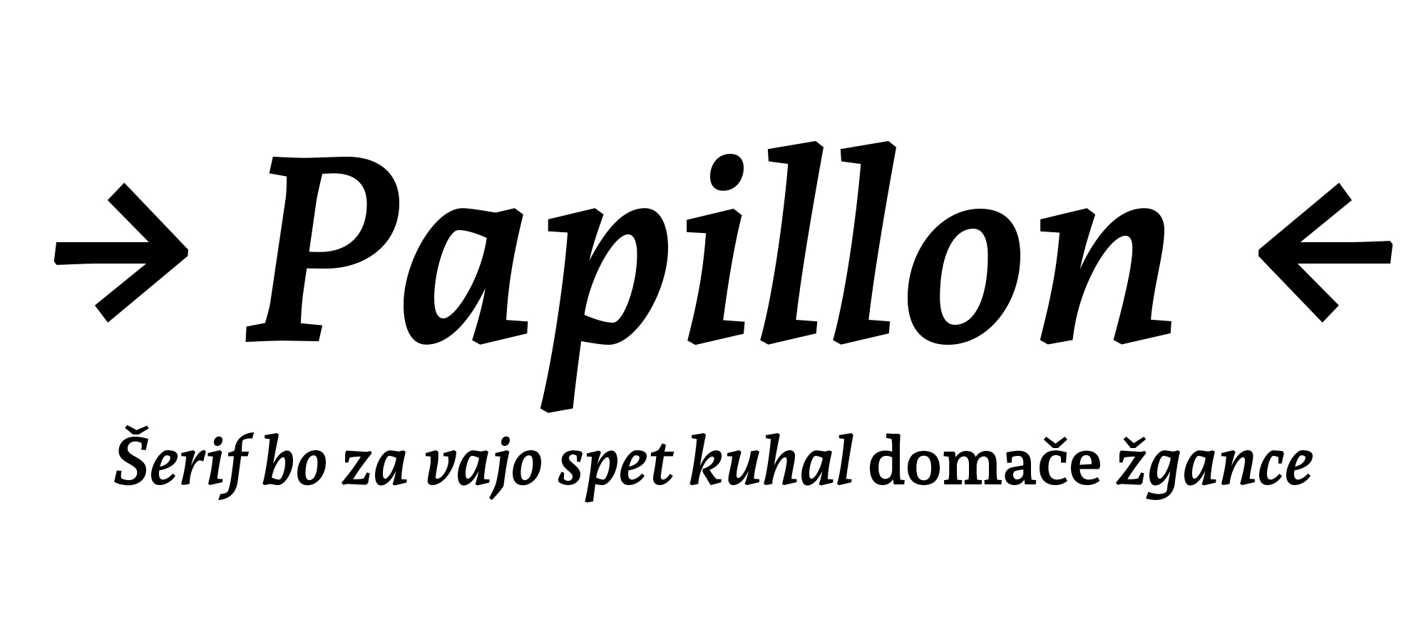 Andada Bold Italic