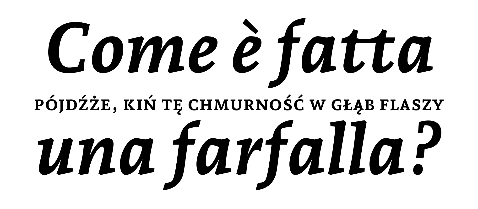 Andada Extra bold Italic