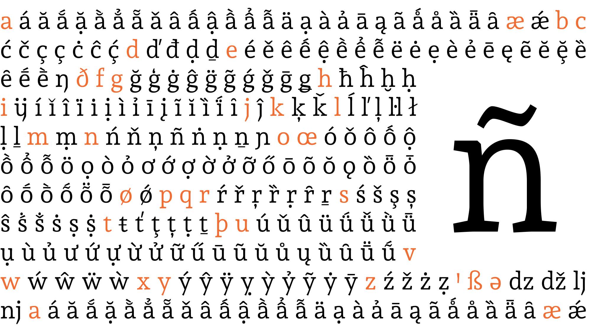 Andada italic